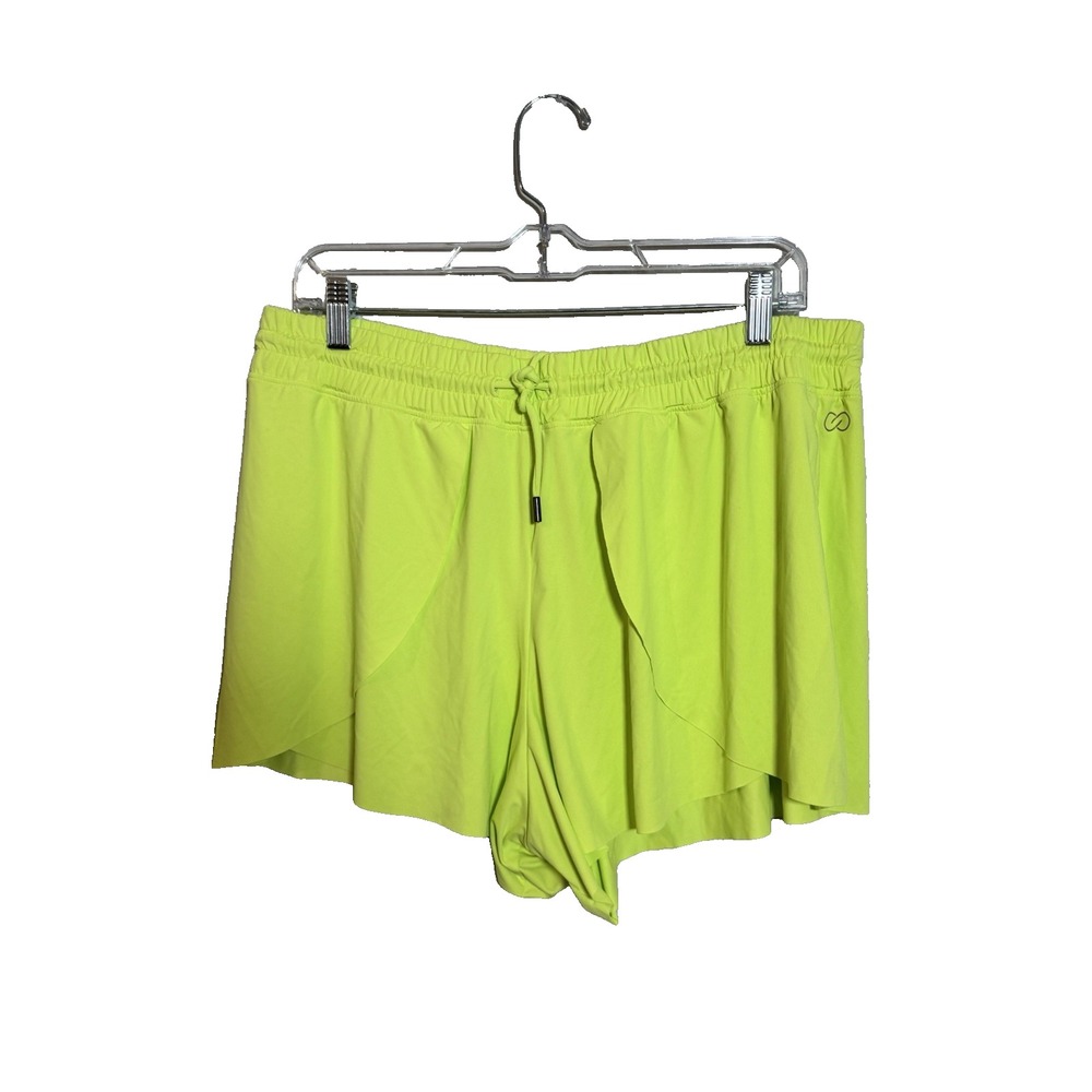 Calia by Carrie Underwood Step Up Shorts S High Rise 3" Inseam Light Green New